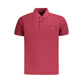 Napapijri Red Cotton Men Polo Shirt -   -  Napapijri.